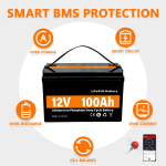 LiFePO4 akumulátor solární energie 12V 100Ah