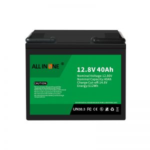 12,8V 40Ah LiFePO4 olověná náhradní lithium -iontová baterie 12V 40Ah