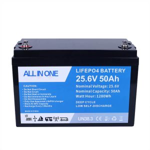 25,6V 100Ah Lithium-Ion Lifepo4 Battery Pack Dobíjecí lithium-iontová baterie