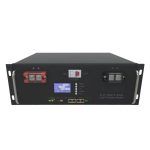 6000 cyklů 48V 100Ah 5Kwh RS48 LiFePo4 solární baterie s 5U skříní