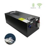 flexibilní nabíjecí baterie LiFePO4 16S1P 48V 100Ah Akku pro námořní loď a jachtu s baterií Bluetooth