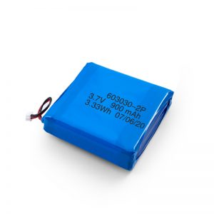 Vlastní dobíjecí 3,7 V baterie 450 530 550 700 750 800 900 mAh Li-Po Lipo