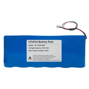 Lifepo4 Battery Pack 9.6V 12AH 3S2P For Solar Street Light