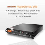 Síť zap / vyp 48v 10kW solární systém akumulace energie lifepo4 48v 50Ah 100Ah 200Ah lithiová baterie